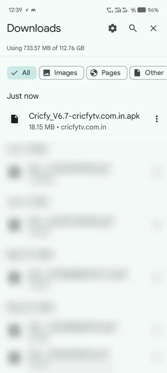 Step 1: Locate the APK file
